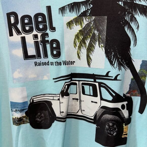 REEL LIFE BRAND MENS JEEP SHIRT - Picture 4 of 5